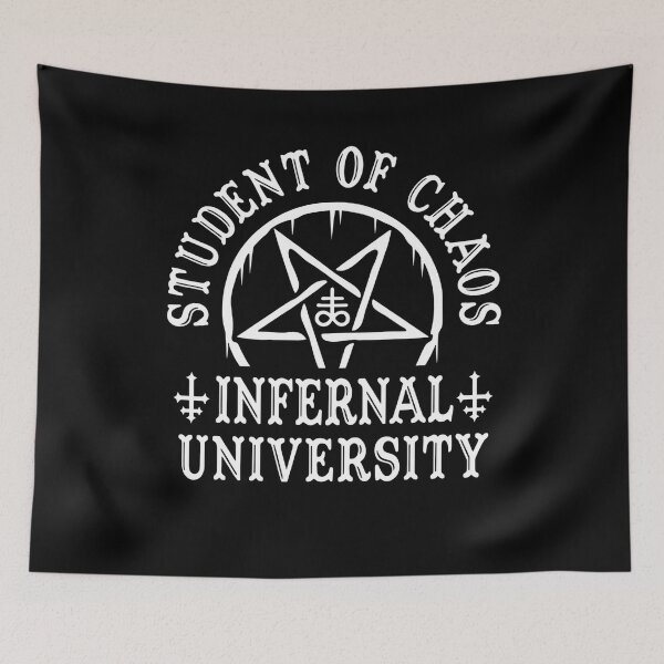 Item preview, Student Of Chaos Infernal University Occult Gothic Design designed and sold by DeimosArtIntl.
