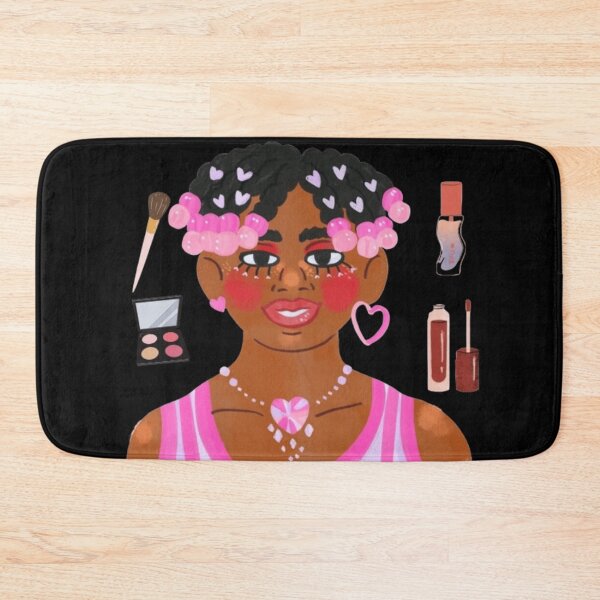Item preview, Aesthetic Afro Girl | Beauty & Makeup Lover designed and sold by Rawafi Art Studio.