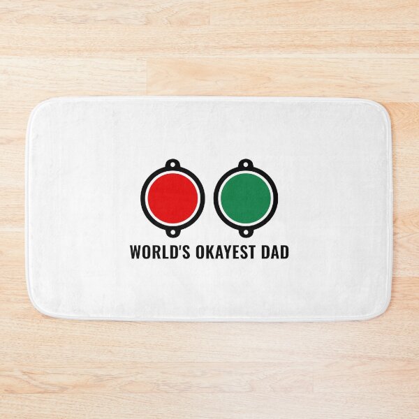 Item preview, World's Okayest Dad Navigation Lights designed and sold by AnnSign.