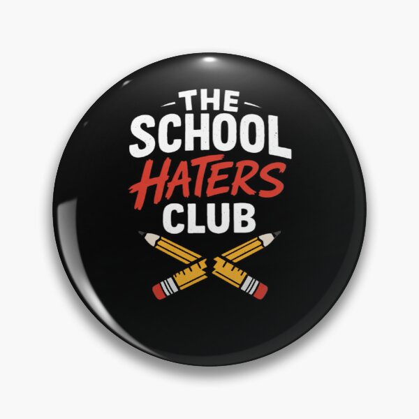 Item preview, School Haters Club Funny Back to School Student Bored in Class Retro Gift designed and sold by 519xdesign.