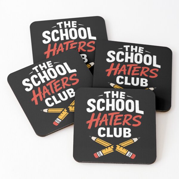 Item preview, School Haters Club Funny Back to School Student Bored in Class Retro Gift designed and sold by 519xdesign.