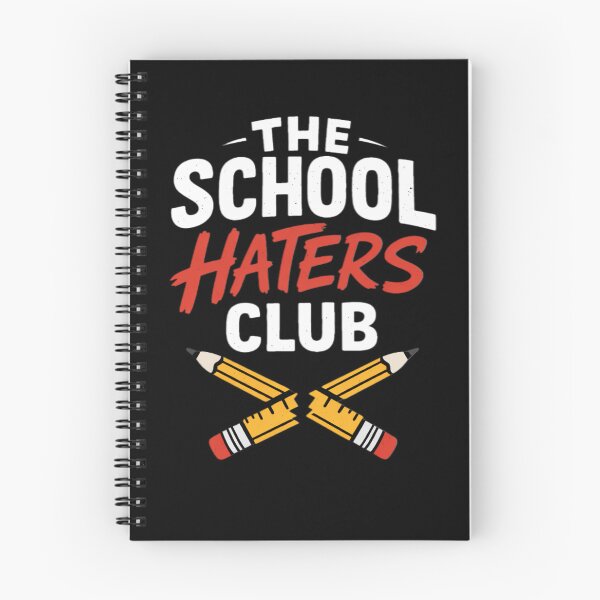 Item preview, School Haters Club Funny Back to School Student Bored in Class Retro Gift designed and sold by 519xdesign.
