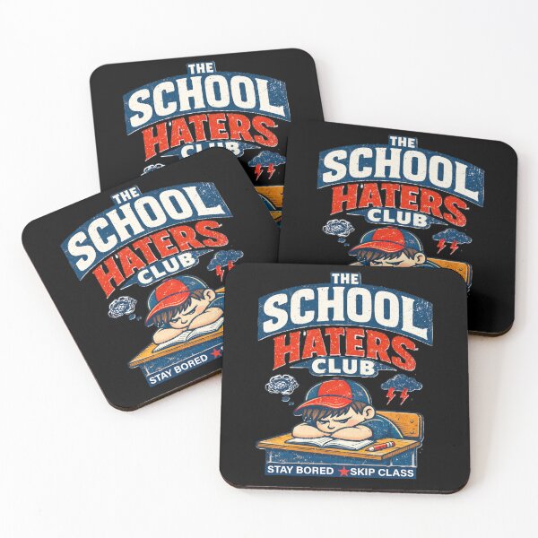 Item preview, The School Haters Club Funny Student Gift Vintage Retro Back to School designed and sold by 519xdesign.