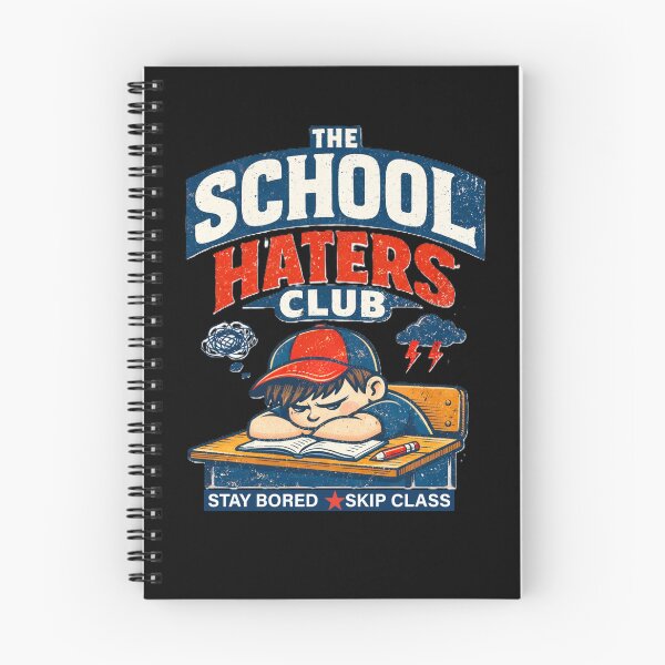 Item preview, The School Haters Club Funny Student Gift Vintage Retro Back to School designed and sold by 519xdesign.