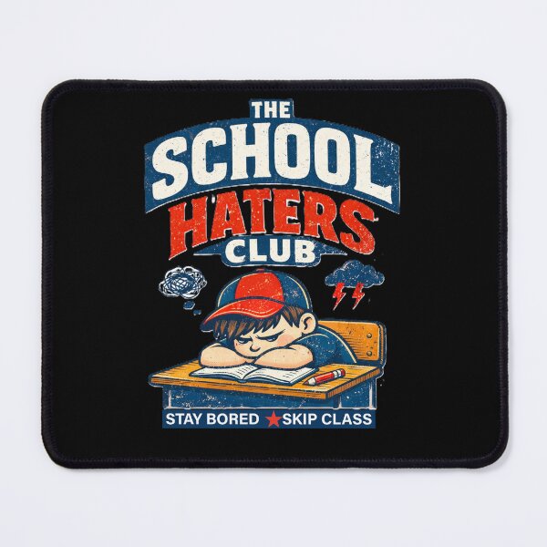 Item preview, The School Haters Club Funny Student Gift Vintage Retro Back to School designed and sold by 519xdesign.