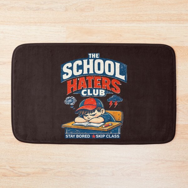 Item preview, The School Haters Club Funny Student Gift Vintage Retro Back to School designed and sold by 519xdesign.