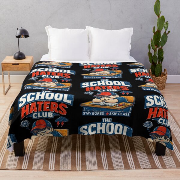Item preview, The School Haters Club Funny Student Gift Vintage Retro Back to School designed and sold by 519xdesign.
