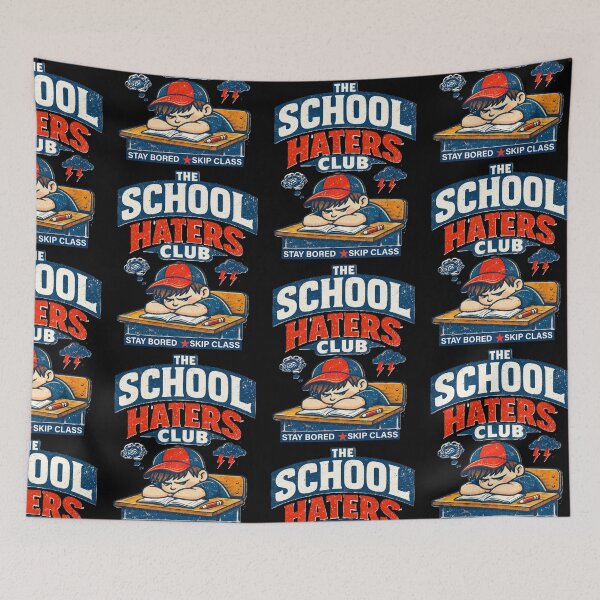 Item preview, The School Haters Club Funny Student Gift Vintage Retro Back to School designed and sold by 519xdesign.