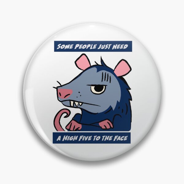 Item preview, Some People Just Need a High Five to the Face designed and sold by Giddy Bear Gifts.