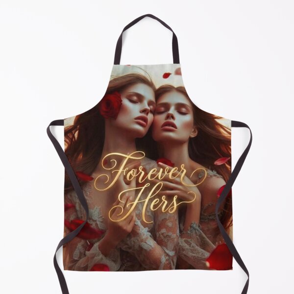 Item preview, Forever Hers | WLW Wedding Art | Romantic Rose Petal Portrait designed and sold by IRON SIREN.