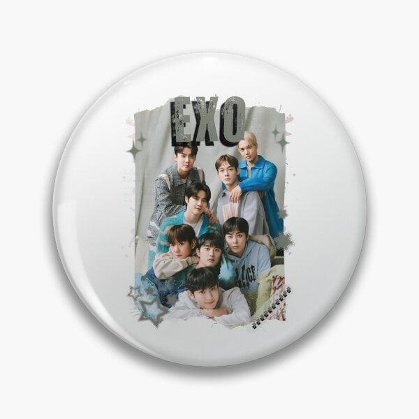 Item preview, EXOO Kpop Solo Artist Black and White Collage Digital Art Portrait designed and sold by AJUNICE STUDIO.