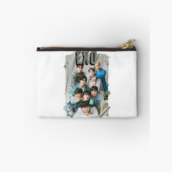 Item preview, EXOO Kpop Solo Artist Black and White Collage Digital Art Portrait designed and sold by AJUNICE STUDIO.