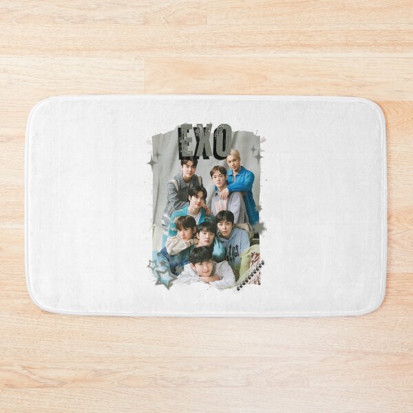 Item preview, EXOO Kpop Solo Artist Black and White Collage Digital Art Portrait designed and sold by AJUNICE STUDIO.