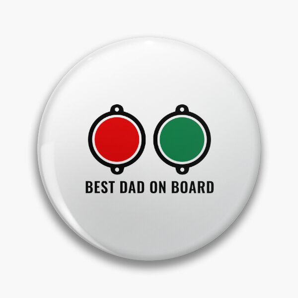 Item preview, Best Dad On Board Maritime Lights designed and sold by AnnSign.