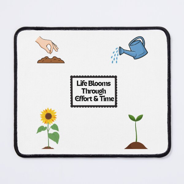 Item preview, Positive Motivation Sunflower Growth and Gardening Sticker Pack Trees Sticker botanical sticker designed and sold by Art_IN_Design Pack.