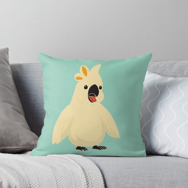 Item preview, Playful Cockatoo Pattern 94 – Humorous animal Design  designed and sold by StefanStudioArt.