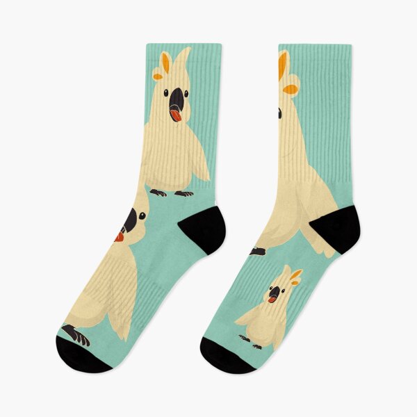 Item preview, Playful Cockatoo Pattern 94 – Humorous animal Design  designed and sold by StefanStudioArt.
