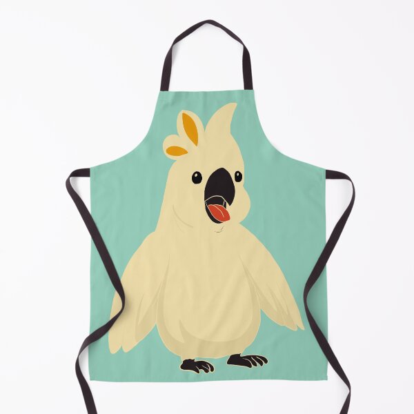 Item preview, Playful Cockatoo Pattern 94 – Humorous animal Design designed and sold by StefanStudioArt.