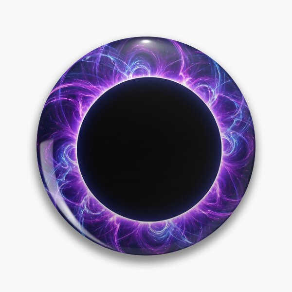 Item preview, Neon Violet Cosmic Solar Eclipse Art designed and sold by miraldymelody.
