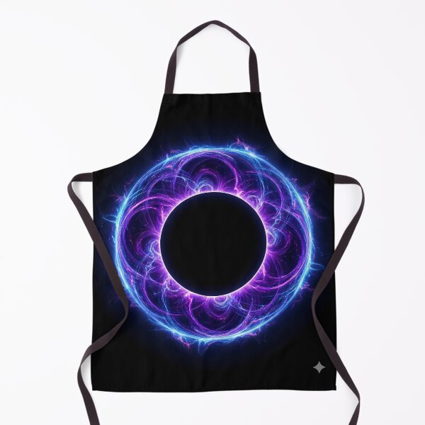 Item preview, Neon Violet Cosmic Solar Eclipse Art designed and sold by miraldymelody.