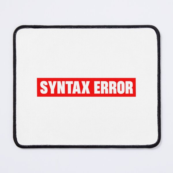 Item preview, Bold Syntax Error Label designed and sold by Mohammed-Aydan.