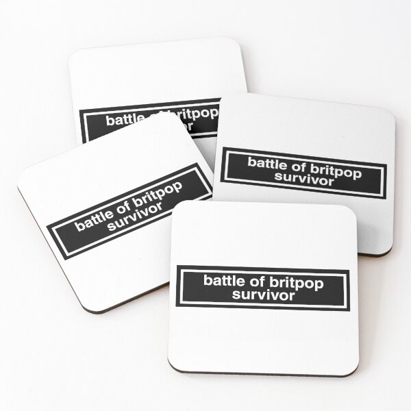 Item preview, Battle of Britpop Survivor  designed and sold by BrambleBox.