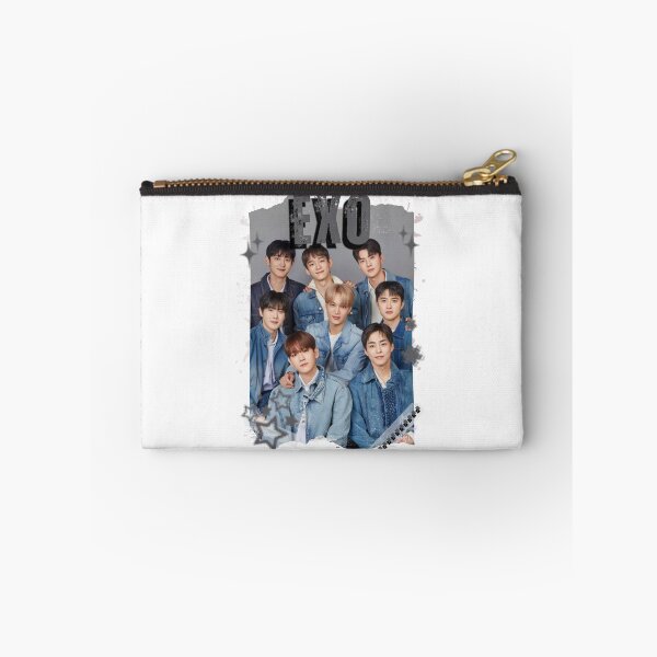 Item preview, EXOO Kpop Solo Artist Black and White Collage Digital Art Portrait designed and sold by AJUNICE STUDIO.