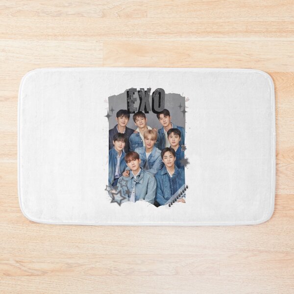 Item preview, EXOO Kpop Solo Artist Black and White Collage Digital Art Portrait designed and sold by AJUNICE STUDIO.