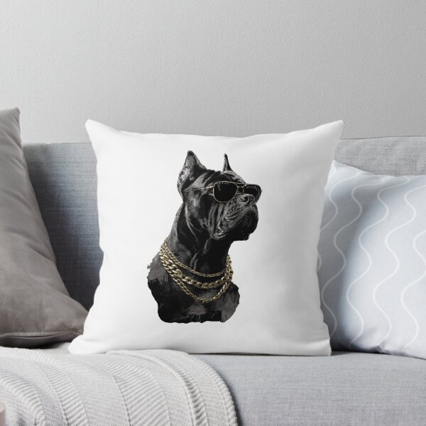Item preview, Cane Corso Rapper Gold Chain | Hip Hop Dog Dad Streetwear Gift designed and sold by BrasilStickers.