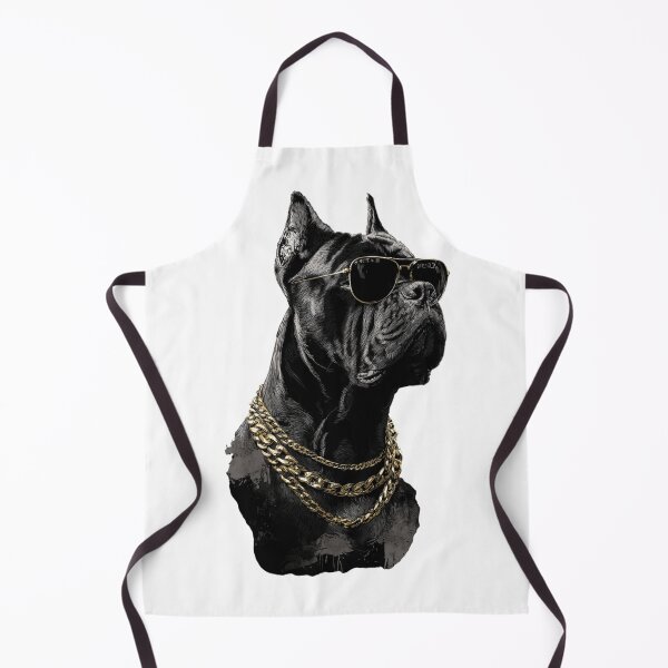 Item preview, Cane Corso Rapper Gold Chain | Hip Hop Dog Dad Streetwear Gift designed and sold by BrasilStickers.