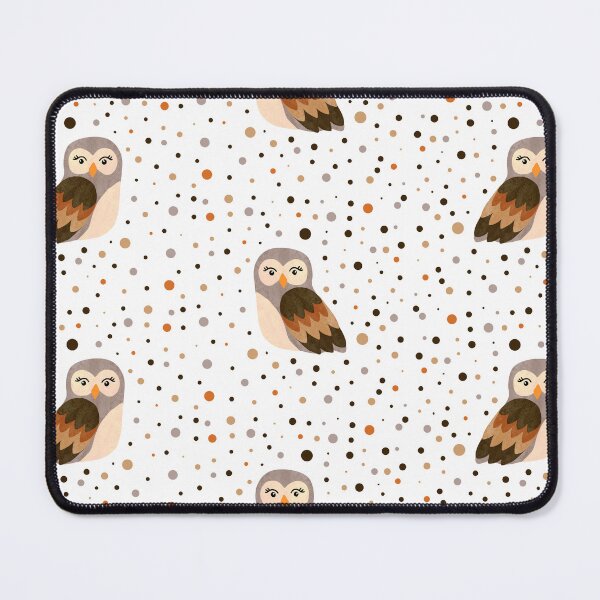 Item preview, Owls and dots designed and sold by Ana Gorozpe.