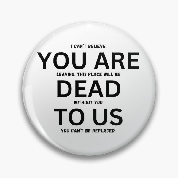 Item preview, You are dead to us designed and sold by JLClassics.