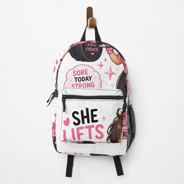 Item preview, She Lifts So She Can Slay Gym Girl Boss designed and sold by Digistore1221.