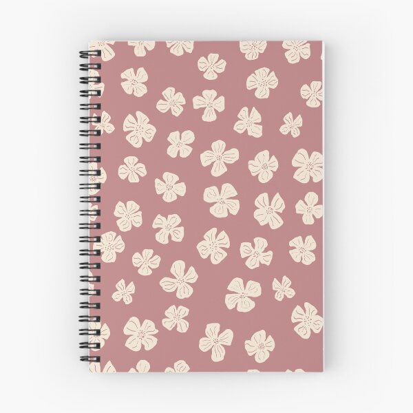Item preview, Retro Wildflower Floral Pattern | Cream Meadow Flowers on Blush Pink designed and sold by hayleyhackler.