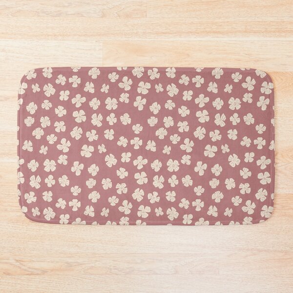 Item preview, Retro Wildflower Floral Pattern | Cream Meadow Flowers on Blush Pink designed and sold by hayleyhackler.
