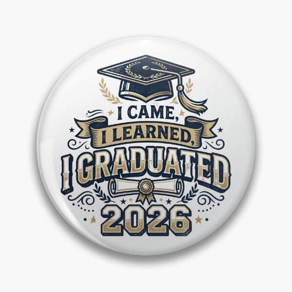 Item preview, Class of 2026 Graduation Design | I Came I Learned I Graduated SVG designed and sold by mimouna00.