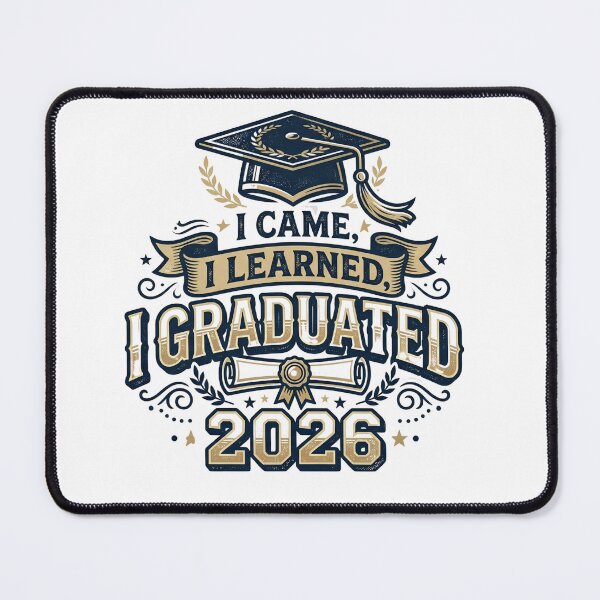 Item preview, Class of 2026 Graduation Design | I Came I Learned I Graduated SVG designed and sold by mimouna00.