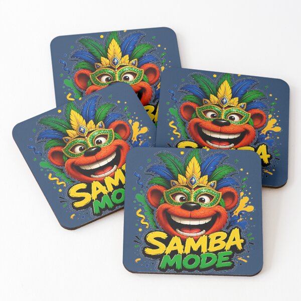 Item preview, Samba Mode Carnival Soccer Vibes designed and sold by WabiSabiSjak.