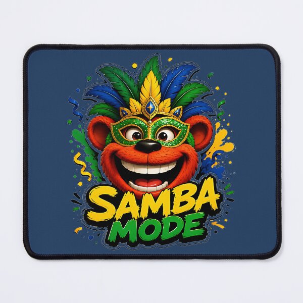 Item preview, Samba Mode Carnival Soccer Vibes designed and sold by WabiSabiSjak.
