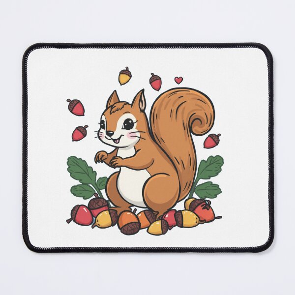 Item preview, Cute Squirrel Forest Nature Art designed and sold by aminomen.