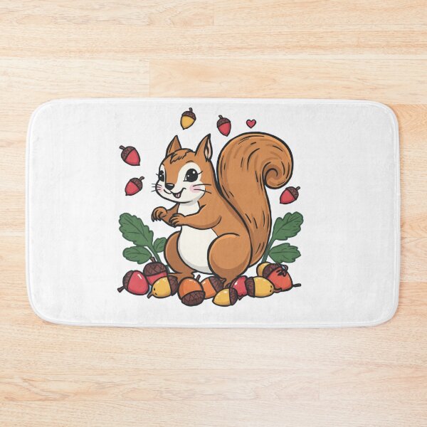 Item preview, Cute Squirrel Forest Nature Art designed and sold by aminomen.