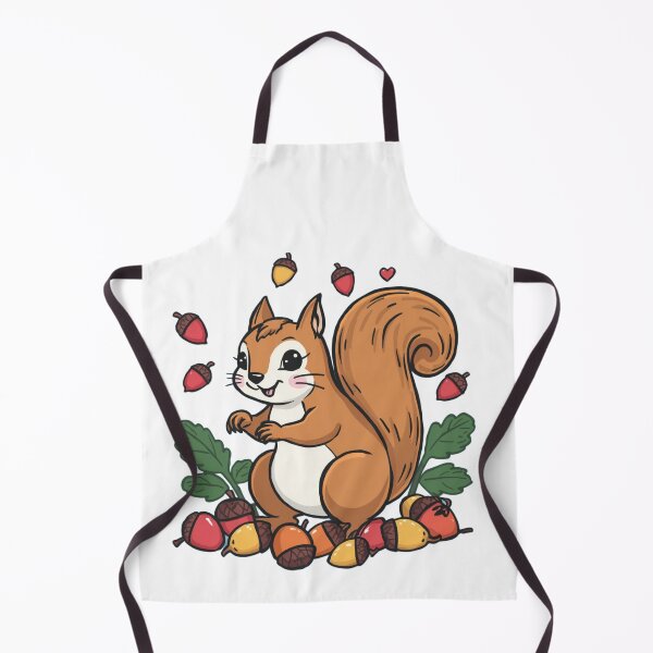 Item preview, Cute Squirrel Forest Nature Art designed and sold by aminomen.