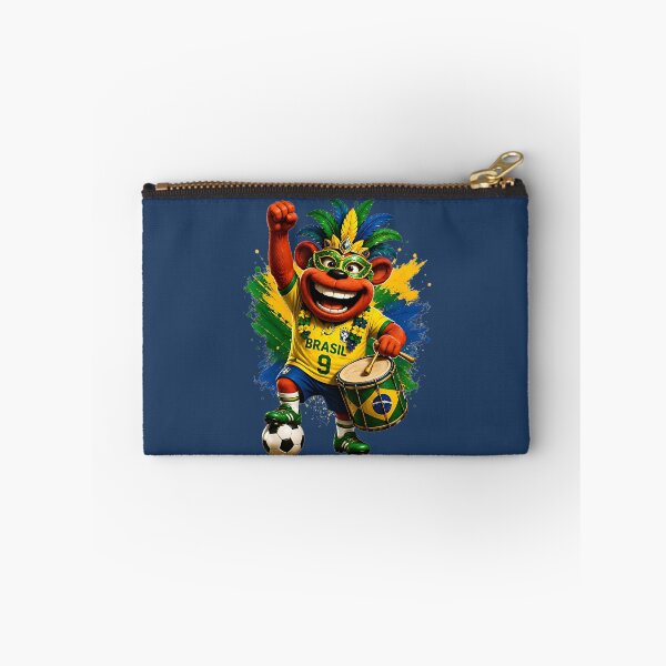 Item preview, Brazil Samba Drum Soccer Fans World Cup 2026 designed and sold by WabiSabiSjak.
