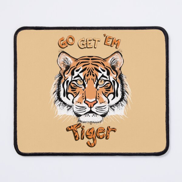 Item preview, Go Get 'Em Tiger Illustration | Motivational Stationery Design designed and sold by Taçiana Estrela.