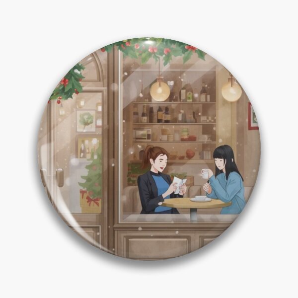 Item preview, Cozy Christmas Cafe designed and sold by CozyinTime.