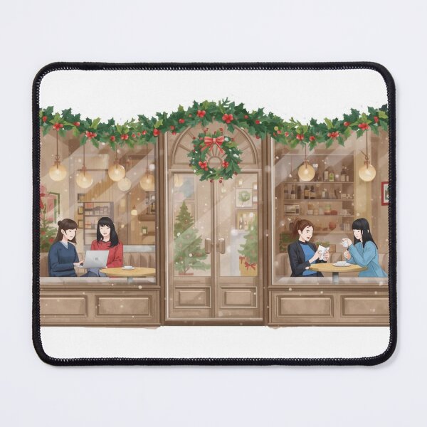Item preview, Cozy Christmas Cafe designed and sold by CozyinTime.