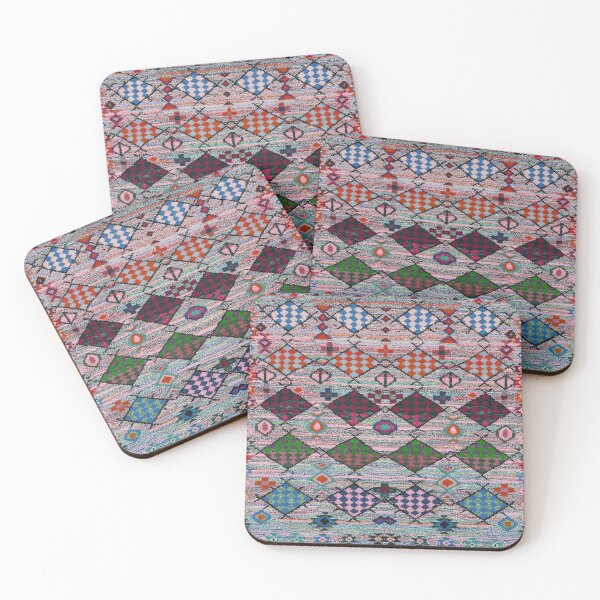 Item preview, Abstract Moroccan Geometric Textile Print designed and sold by SpaceBazaar.