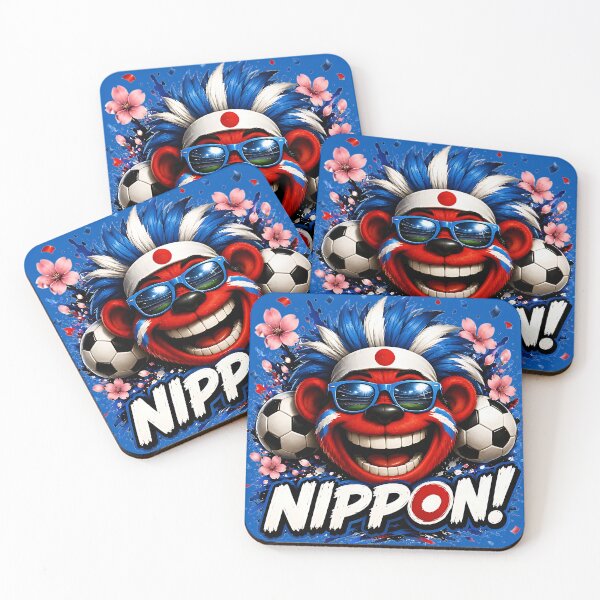 Item preview, NIPPON! Japan Football Fan Wooligan designed and sold by WabiSabiSjak.