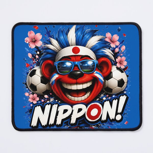 Item preview, NIPPON! Japan Football Fan Wooligan designed and sold by WabiSabiSjak.