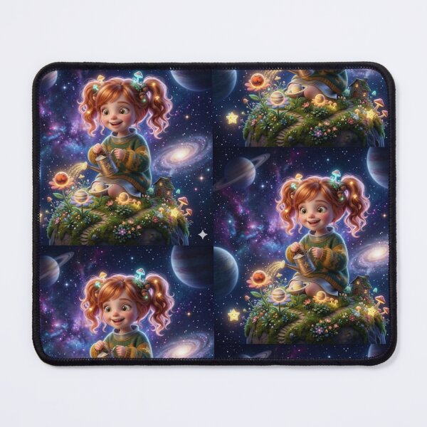 Item preview, Nurturing the Universe - Galactic Garden Girl. designed and sold by JoyNest = "The nest of joy".